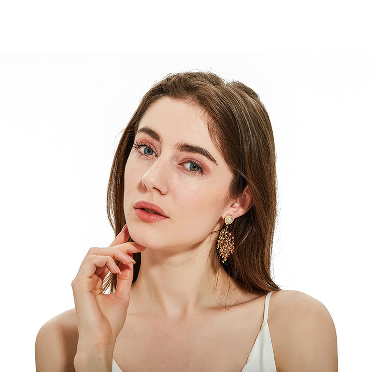 Coral Earrings